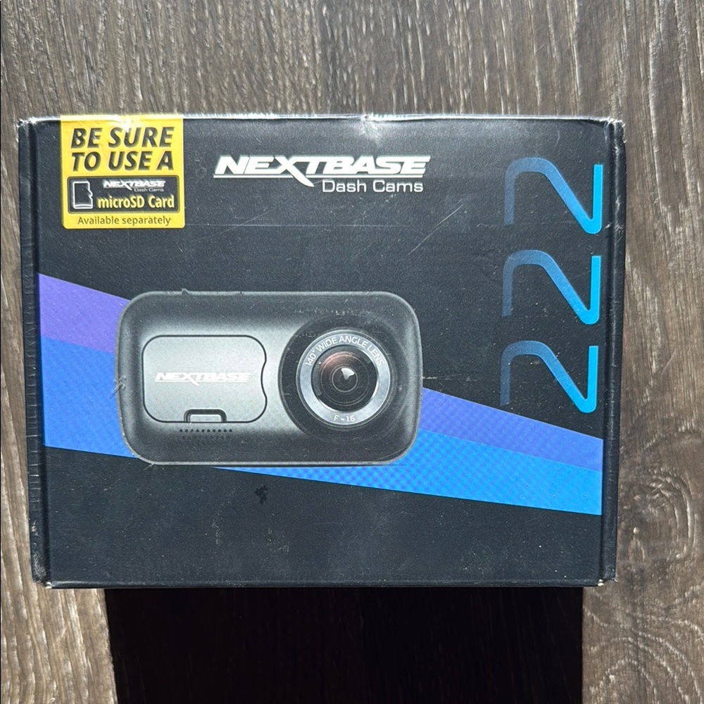 NEW/SEALED Nextbase 222 Dash Cam